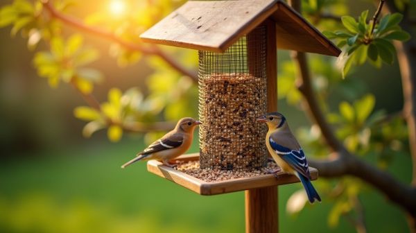 Optimiser votre observation des oiseaux avec une mangeoire caméra